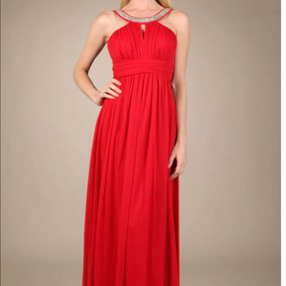 Fiesta fashion bridesmaid gown
